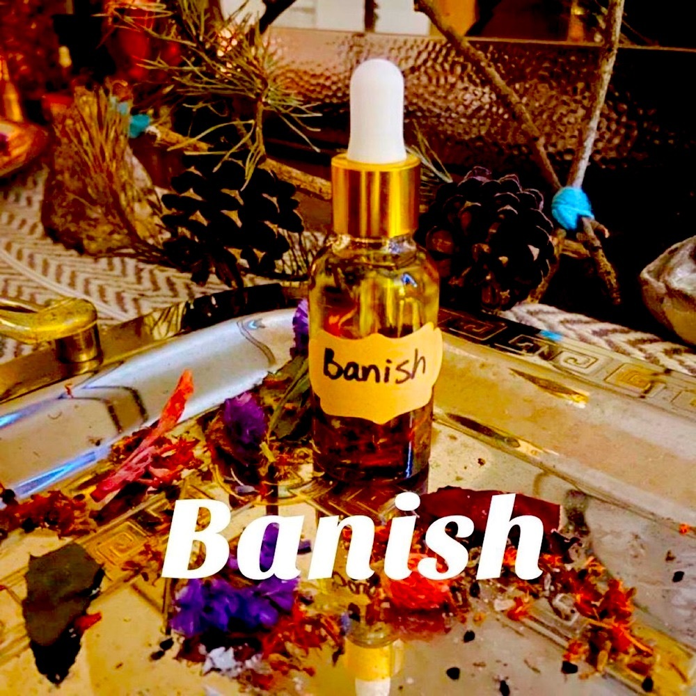 Banish Conjure Oil Evil Eye 🧿